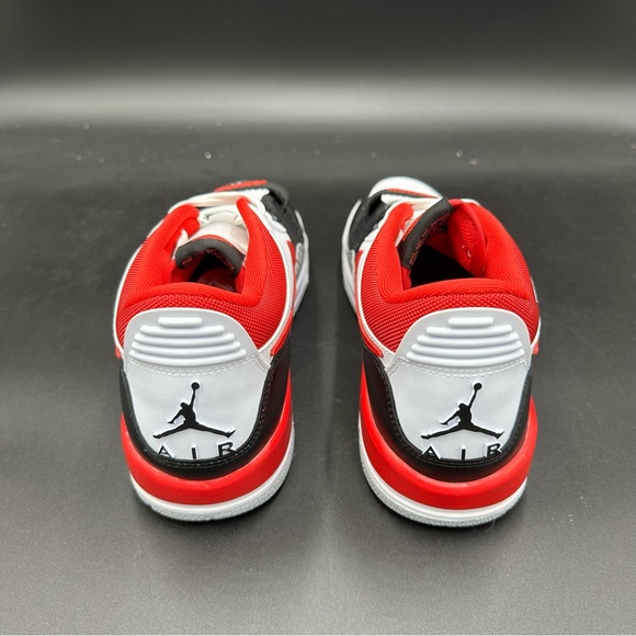 NIKE AIR JORDAN LEGACY 312 LOW (GS) WHITE-RED SZ 7Y-WOMENS SZ 8.5 [CD9054-160] - Picture 4 of 6